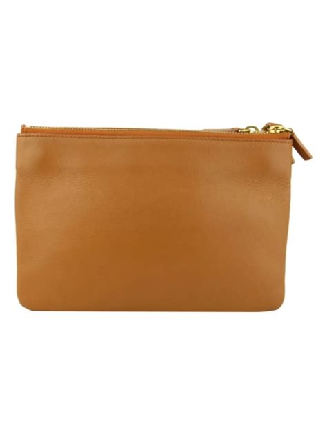 Bolsa Celine Trio Small Tan Original .